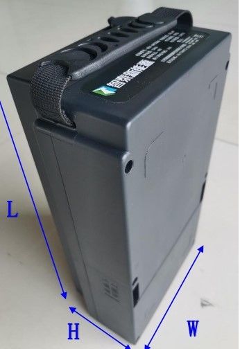 48V20Ah Quadratic Lithium-Ion Battery Pack For E-Bike Constant Current Charge To 54.4V