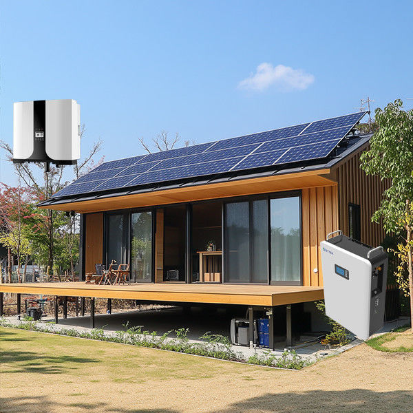 Microgrid For Small Workshop Applications With LFP Storage 8kW 14kWh System